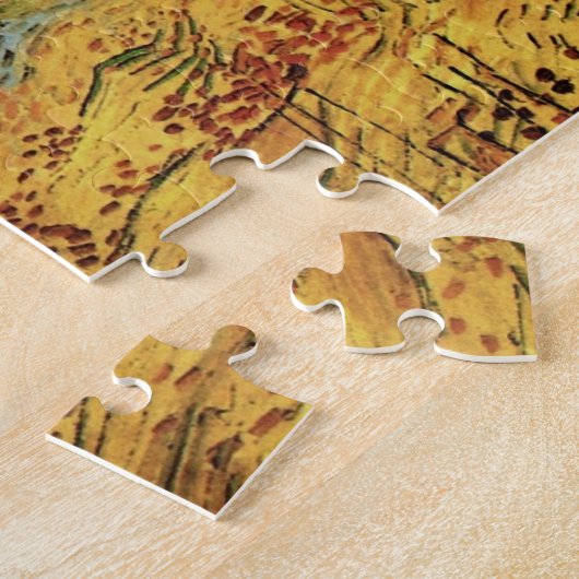 Die Felder von Vincent van Gogh Puzzle (Seite)