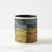 Die Felder von Vincent van Gogh Tasse (Zentrum)