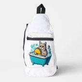 Die Feline Taco Soak Crossbody Bag (Vorderseite)