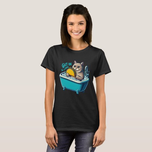 Die Feline Taco Soak T-Shirt (Vorne ganz)