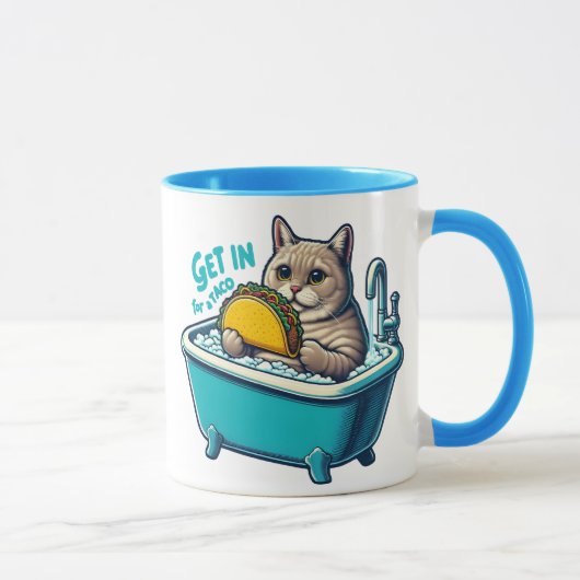 Die Feline Taco Soak Tasse (Rechts)