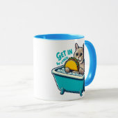 Die Feline Taco Soak Tasse (VorderseiteRechts)