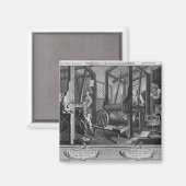 Die Fellow 'Prentices an ihren Looms Magnet (Vorderseite/Rückseite)