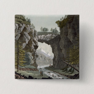 Die Felsen-Brücke, Virginia, von 'Le Costume Button