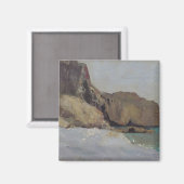 Die Felsen in Vallieres bei Royan Magnet (Vorderseite/Rückseite)