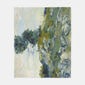 Die Felsen Vincent van Gogh Fleecedecke (Vorderseite)
