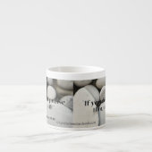 Die Felsen werden ihn loben! Espressotasse (Vorderseite)