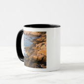 Die Felsenküste von Isle au Haut in Maine Tasse (Vorderseite Links)