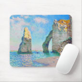 Die Felsennadel und der Porte d'Aval Claude Monet Mousepad (Mit Mouse)