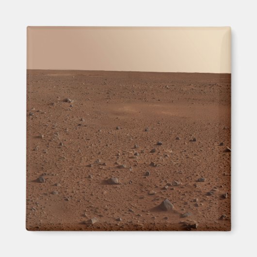 Die felsige Oberfläche der Mars Magnet (Vorne)