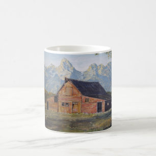 Die felsiger Gebirgsscheunen-Tasse Kaffeetasse