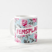 Die Femsplainers Klassiker-Tasse Kaffeetasse (Vorderseite Links)