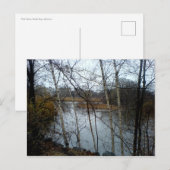 Die Fens, die Hinterbucht, Boston Postkarte (Vorne/Hinten)