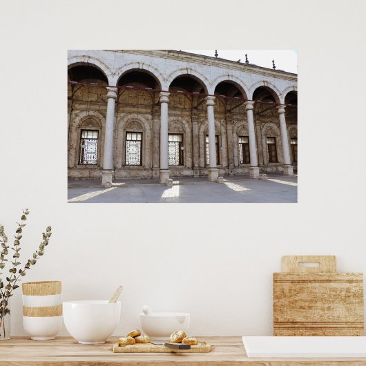 Die Fenster der Moschee von Muhammad Ali Poster (Küche)