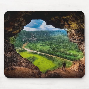 Die Fenster-Höhle, Puerto Rico Mousepad