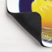 Die Ferien der Gummiente Mousepad (Ecke)