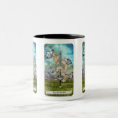 Die Ferne Tarot Deck Ace von Schwertern Zweifarbige Tasse (Mittel)