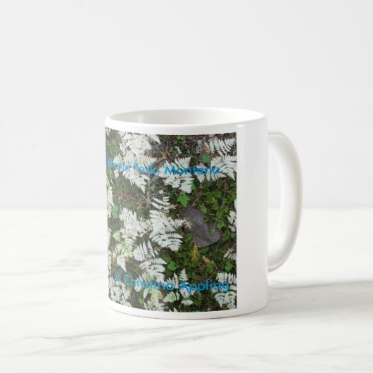 Die Fernen des Glacier Nationalparks, Tasse Montan (VorderseiteRechts)