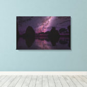 Die Fernlichter Leinwanddruck (Insitu (Holzboden))