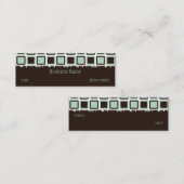 Die Fernsehdünne Visitenkarte (Vorne/Hinten)