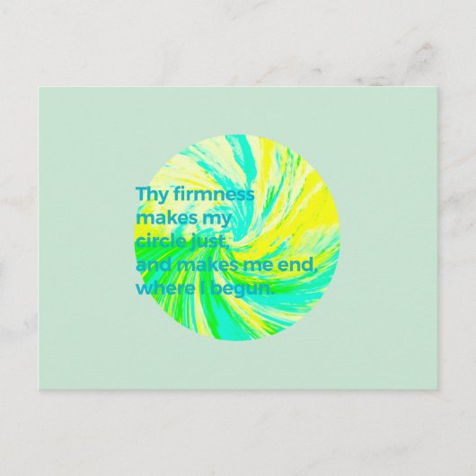 Die Festigkeit Postkarte (Vorderseite)