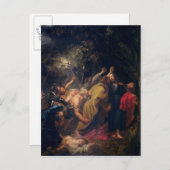 Die Festnahme Christi im Garten, c.1628-30 Postkarte (Vorne/Hinten)