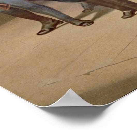 Die Festnahme der Carbonari Poster (Ecke)