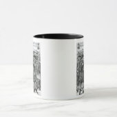 Die Festnahme des Richters Jeffreys 1689 Tasse (Zentrum)