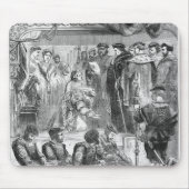 Die Festnahme von Anne Boleyn Mousepad (Vorne)