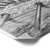 Die Festnahme von Anne Boleyn Poster (Ecke)