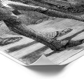 Die Festnahme von Caroline Matilda Poster (Ecke)