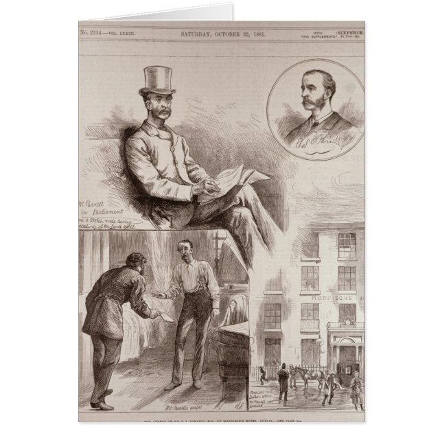 Die Festnahme von Herrn C.S. Parnell, (Vorne)