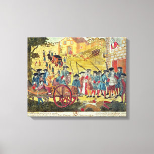 Die Festnahme von Louis Dominique Cartouche Leinwanddruck
