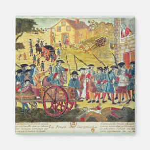 Die Festnahme von Louis Dominique Cartouche Magnet