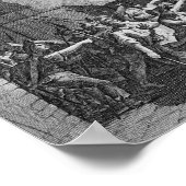 Die Festnahme von Louis XVI in Varennes Poster (Ecke)