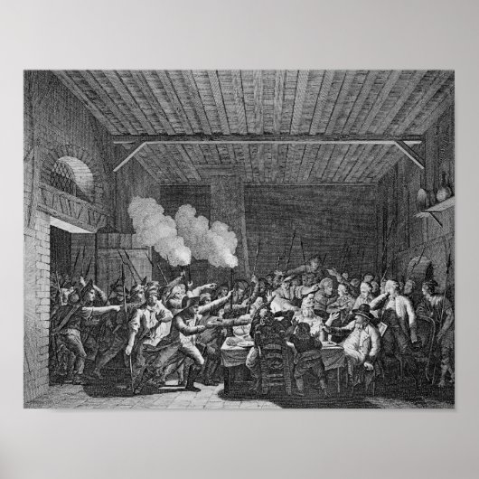 Die Festnahme von Louis XVI in Varennes Poster (Vorne)