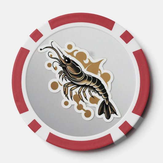 "Die Festung des Anchors" Pokerchips (Rückseite)