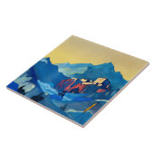 „Die Festung des Geistes“ von Nicholas Roerich Fliese (Seite)