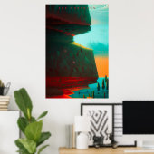 Die Festung Poster (Heimbüro)