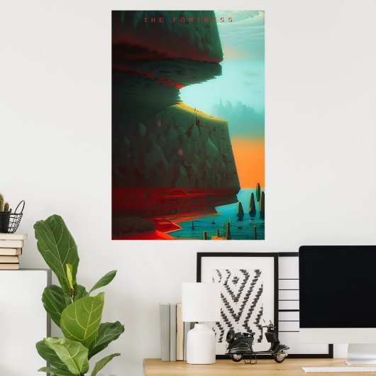 Die Festung Poster (Heimbüro)