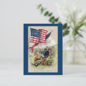 Die Festung San Juan Hill Postkarte (Stehend Vorderseite)