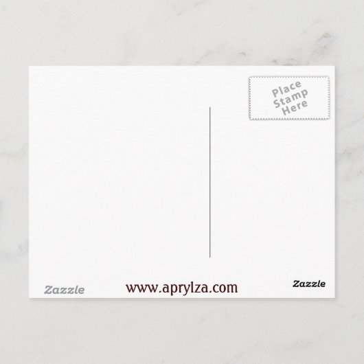 Die Festung von Carcassone Postkarte (Rückseite)