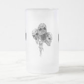 Die Fetals Bier-Tasse Mattglas Bierglas (Mittel)