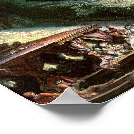 Die Fete in Rambouillet Poster (Ecke)