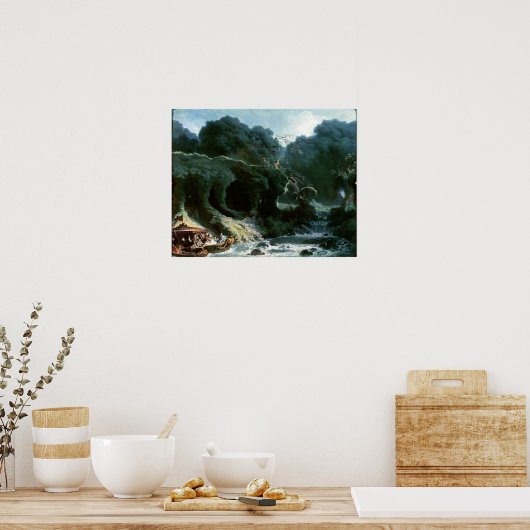 Die Fete in Rambouillet Poster (Küche)