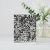 Die fette Küche von Pieter Bruegel der Ältere Postkarte (Stehend Vorderseite)