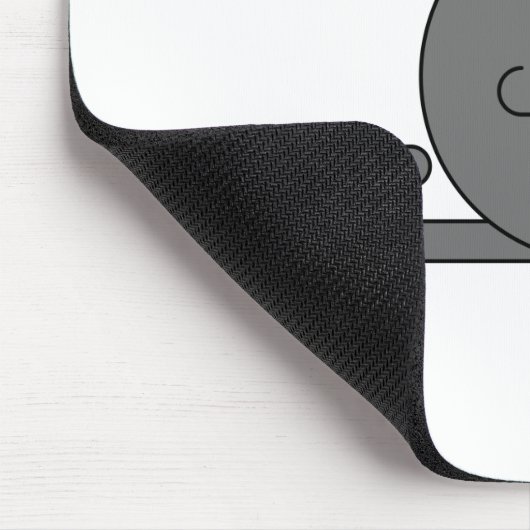 Die Fettkatze Mousepad (Ecke)