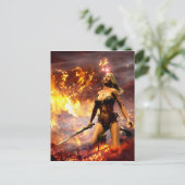 die Feuergöttin Postkarte (Stehend Vorderseite)