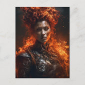 Die Feuergöttin Postkarte (Vorderseite)
