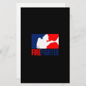 Die Feuerwehraktion Briefpapier (Vorne/Hinten)